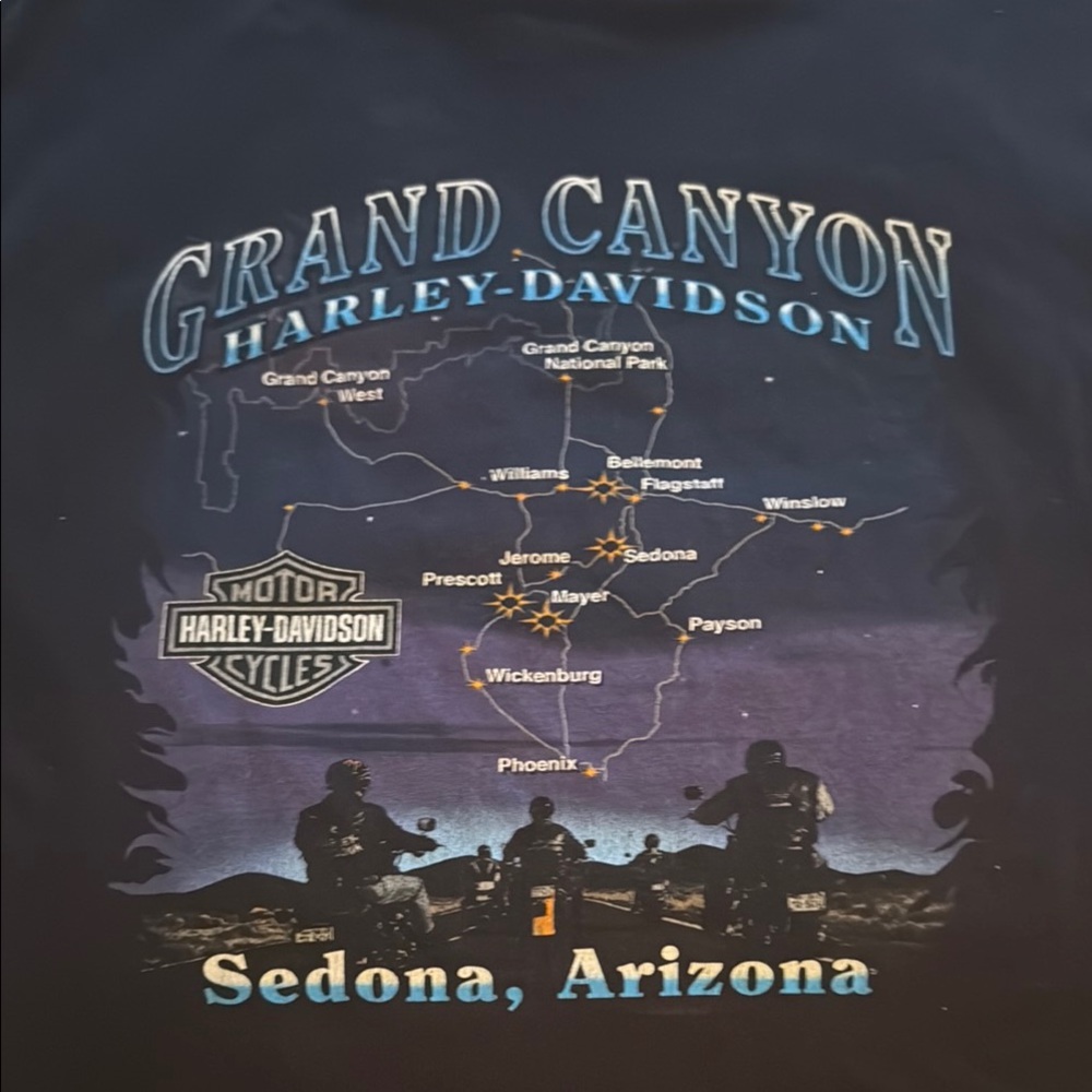 Harley-Davidson Grand Canyon Black T-Shirt